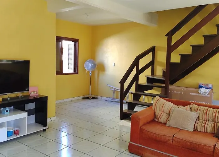 Casa De Praia Para Familia - 3 Quartos - Acomoda Ate 10 Pessoas